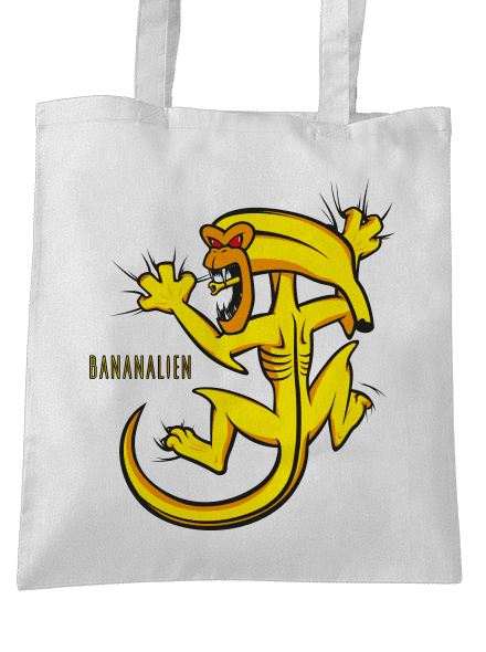 Bananalien taška White
