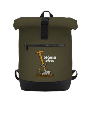 Občas si rýpnu batoh Military Green