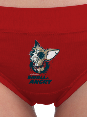 Čivava dámské kalhotky Red Mal