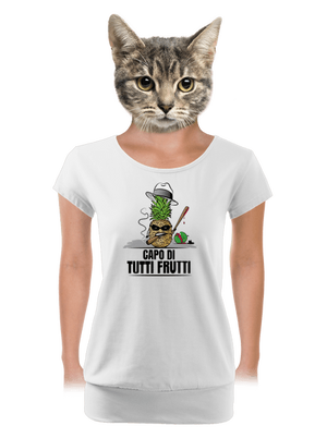 dámské tričko s lemem