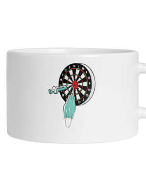 Zásah hrnek makronka White