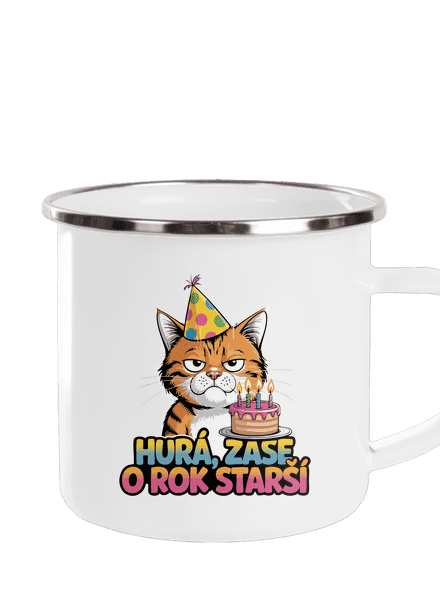 O rok starší plecháček White