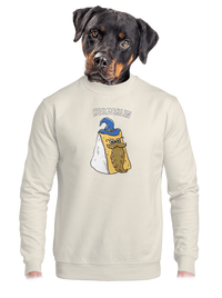 unisex mikina bez kapuce