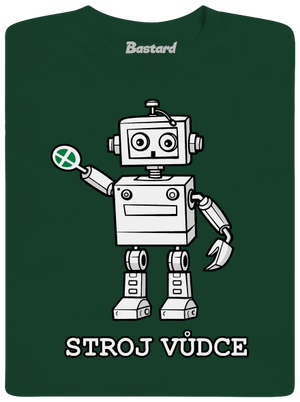 Strojvůdce pánské tričko Bottle Green