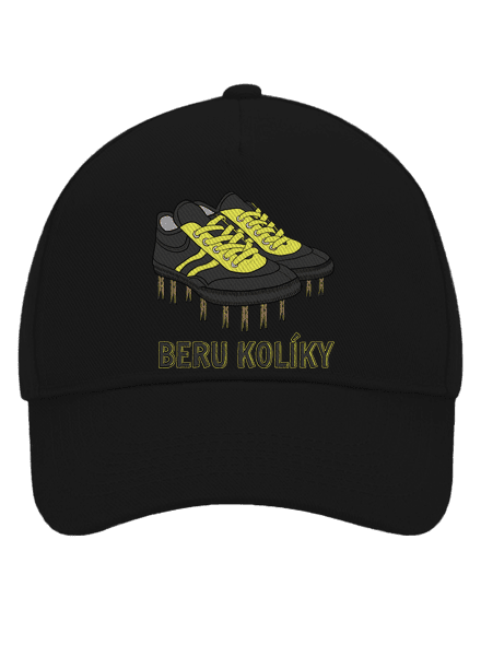 Beru kolíky kšiltovka baseballka Black