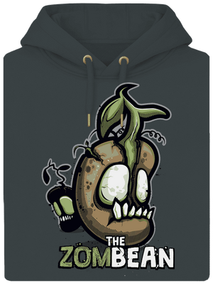 Zombean unisex mikina premium Charcoal