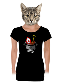 dámské tričko s lemem