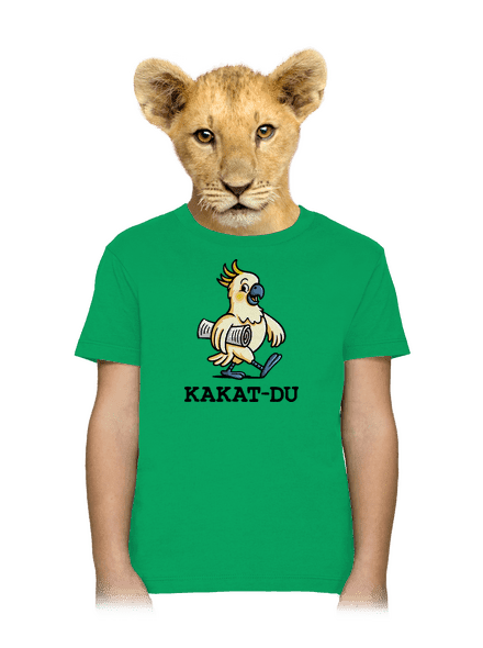 Kakat-du dětské tričko Kelly Green