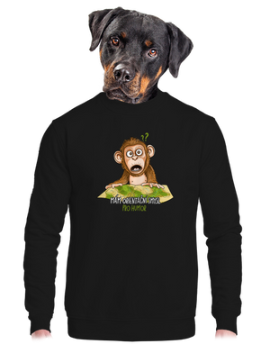 unisex mikina bez kapuce