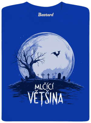 Mlčící většina pánské tričko Royal Blue