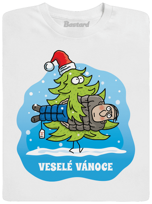 Veselé Vánoce dětské tričko White