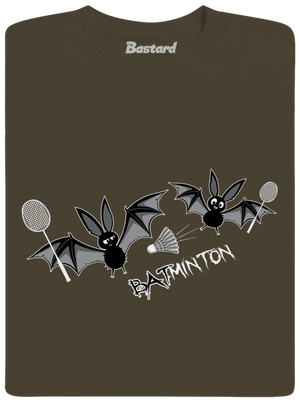 Batminton pánské dlouhý rukáv Urban Khaki