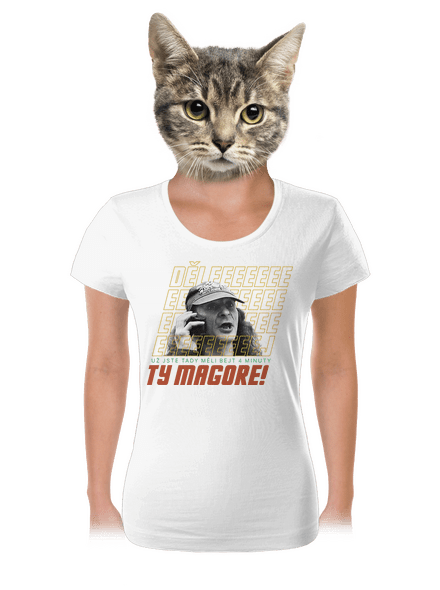 B18: Jiří Kára dámské tričko White