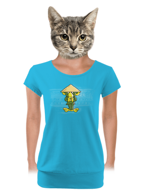 dámské tričko s lemem