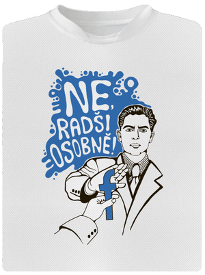 Radši osobně dětské sportovní tričko White