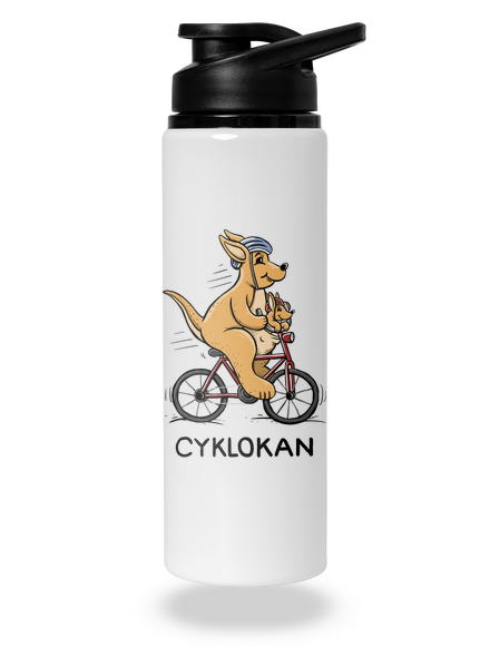Cyklokan lahev na vodu White