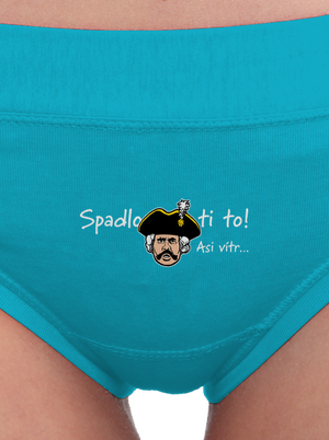 Spadlo ti to dámské kalhotky Turquoise