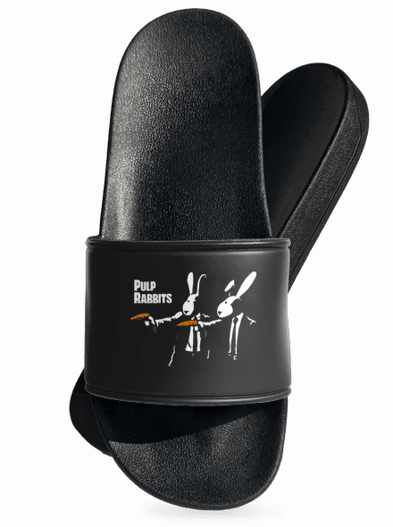 Historky z klobouku pantofle Black