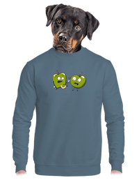 unisex mikina bez kapuce