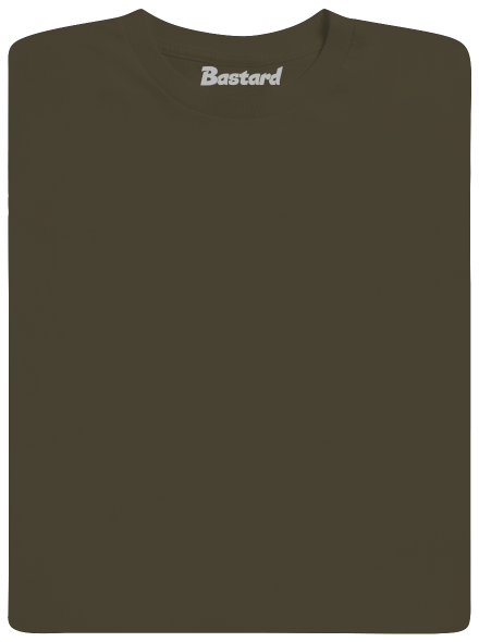 Bez potisku pánské dlouhý rukáv Urban Khaki