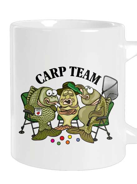 Carp Team velký hrnek White