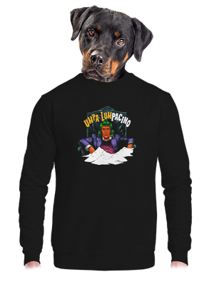 unisex mikina bez kapuce