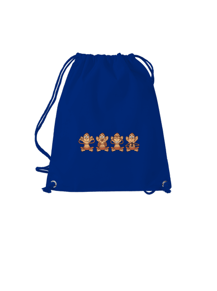 Opička s mobilem vak Royal Blue Mal
