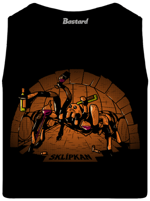 Sklípkan pánské tílko Black