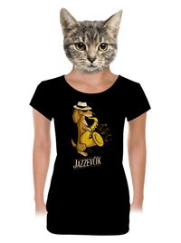 dámské tričko s lemem