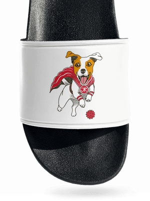 Jack Russell pantofle White