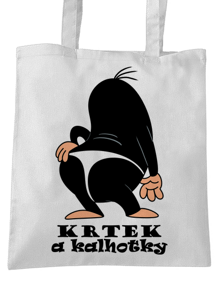 Krtek a kalhotky taška White