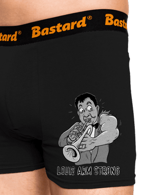 Louis Armstrong boxerky Black