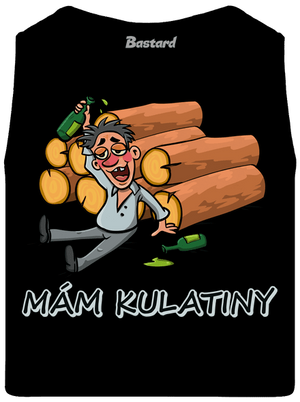 Mám kulatiny pánské tílko Black