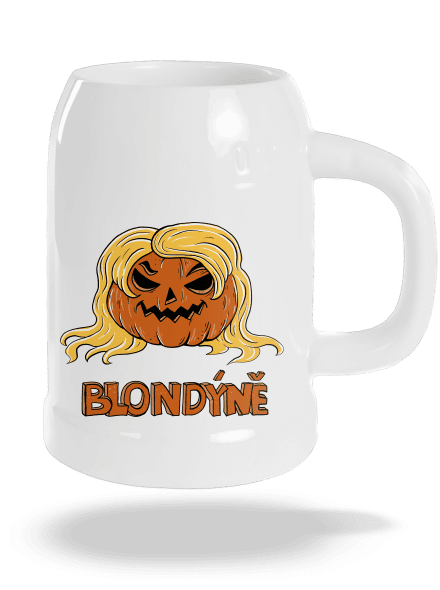Blondýně půllitr White
