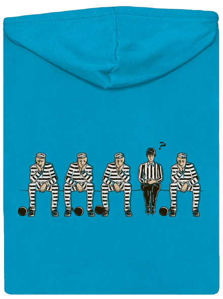 Nevinen dámská mikina na zip Blue Atol