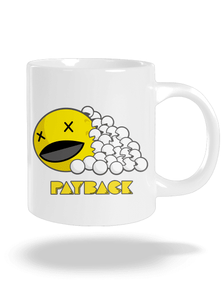 Payback velký hrnek White