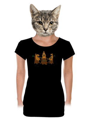 dámské tričko s lemem