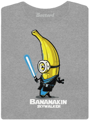 Bananakin Skywalker dámské tričko Dark Gray Melange