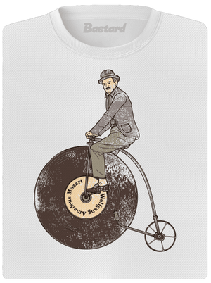 Na čem ujíždíš dámské sportovní tričko White