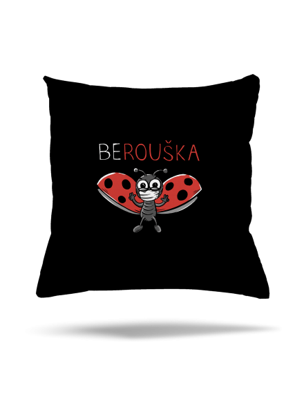 Berouška polštář Black