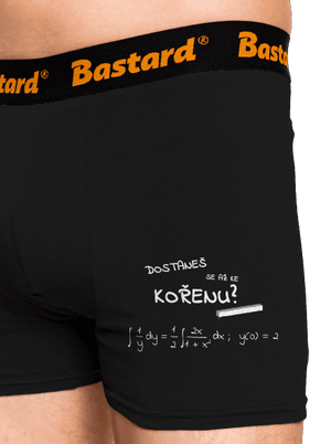 Rovnice a zkouška boxerky Black