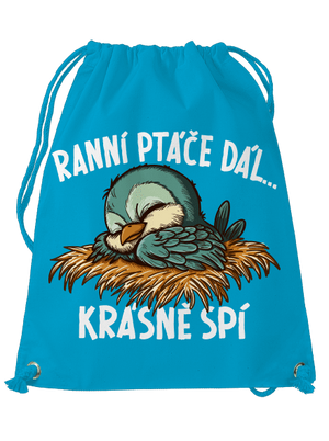 Ranní ptáče spí vak Blue Atol