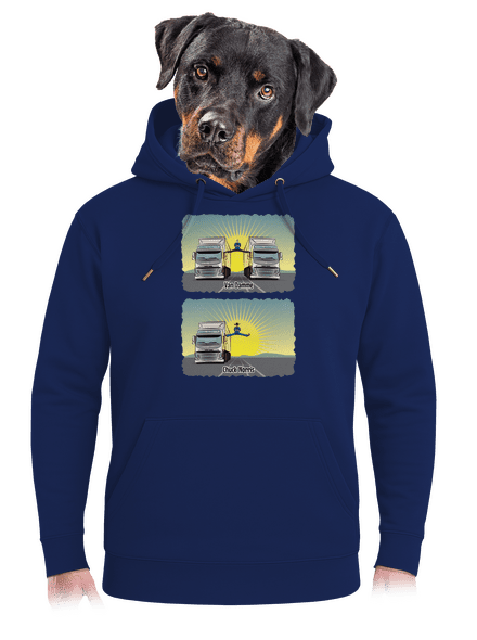 Chuck & Truck unisex mikina premium Navy