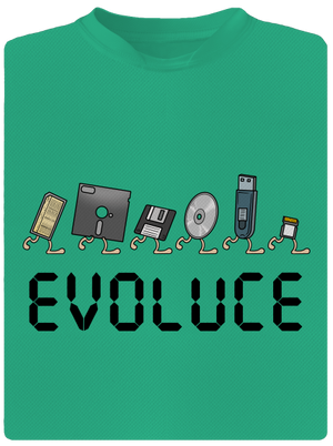 Evoluce úložiště pánské sportovní tričko Mint Mal