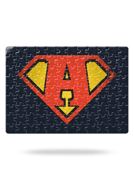 Jsem superhrdina puzzle White