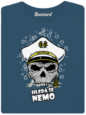 Kapitán Nemo dámské tričko premium Petrol Blue