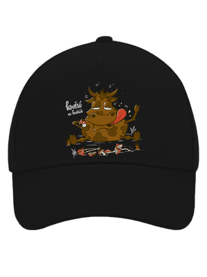 Hovězí na houbách kšiltovka baseballka Black
