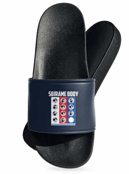 Sbíráme body - hokej pantofle Navy