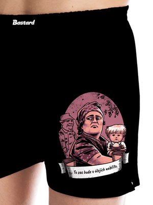 B14: Slavnosti sněženek pánské trenky Black