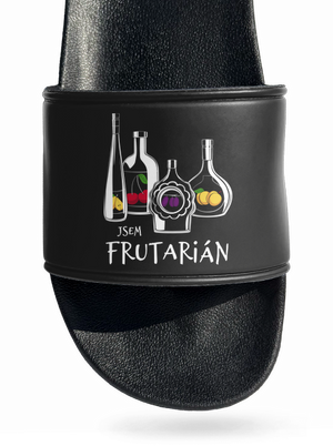 Frutarián pantofle Black